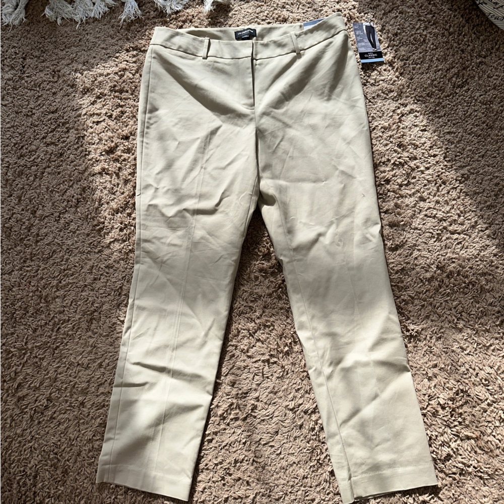 LIZ CLAIBORNE audra classic slim leg pants